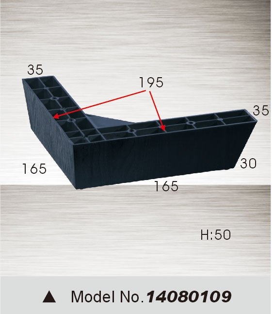 plastic sofa leg 14080109