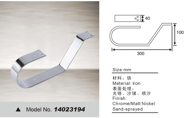 Metal furniture leg for sofa hardware