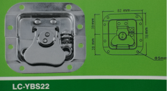 LC-YBS22 blank holder small Latch,Flight case road case hardware-Professional Furniture Hardware Fitt