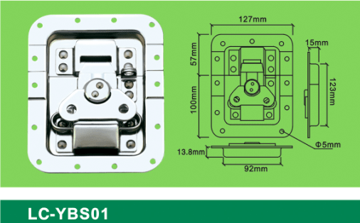 LC-LBS01 blank holder big Latch,Flight case road case hardware