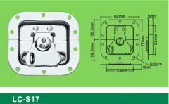 LC-S17 samall Latch,Flight case road case hardware-Professional Furniture Hardware Fittings Manufactu