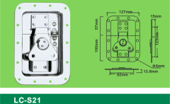 LC-S21big-sized Latch,Flight case road case hardware-Professional Furniture Hardware Fittings Manufac