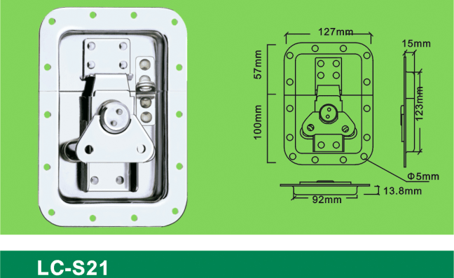 LC-S21big-sized Latch,Flight case road case hardware