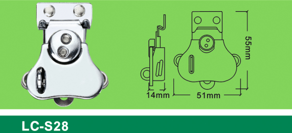 LC-S28 small-sized toggle latch,Flight case road case hardware