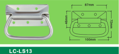 LC-LS13 5Holes frosted handle,Flight case road case hardware-Professional Furniture Hardware Fittings