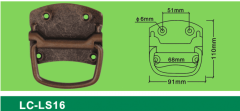 LC-LS16 4holes small-sized handle,Flight case road case hardware-Professional Furniture Hardware Fitt