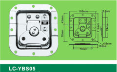 LC-YBS05 blank holder middle-sized Latch,Flight case road case hardware-Professional Furniture Hardwa