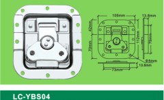 LC-YBS04 blank holder middle-sized new flat padlock,Flight case road case hardware-Professional Furni