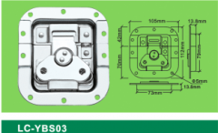 LC-YBS03 blank holder middle-sized new Latch,Flight case road case hardware-Professional Furniture Ha