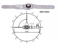 Furniture hardware fittings 29010054, furniture fitting