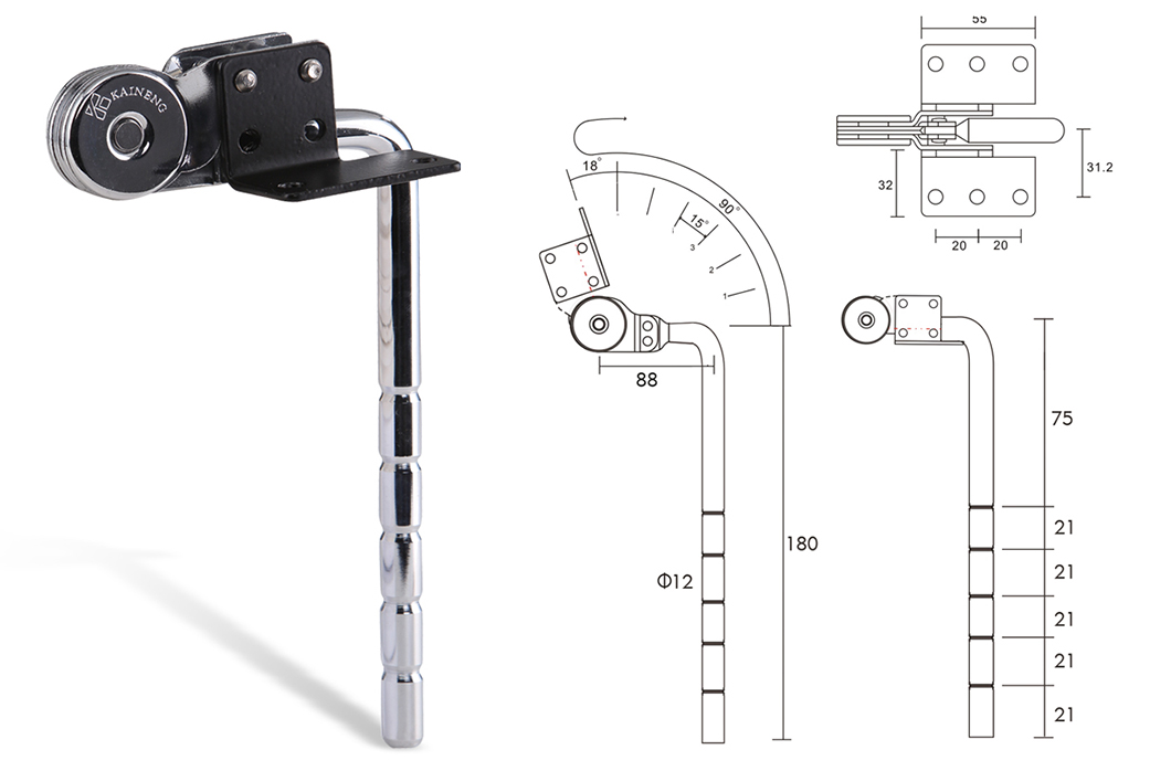 bed hinge