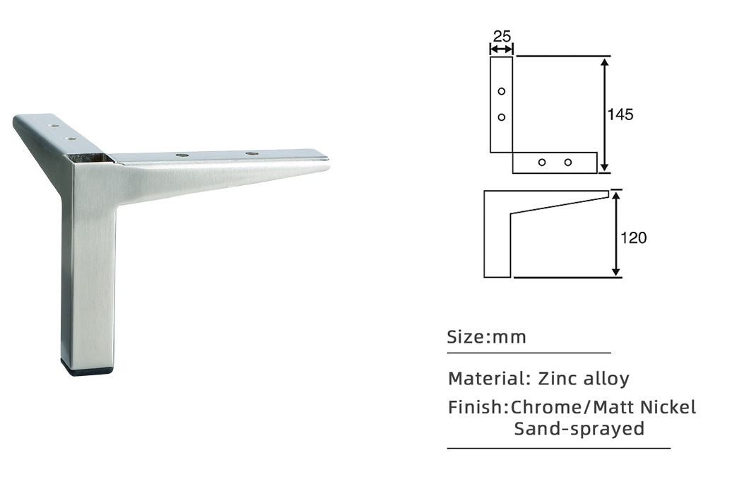 steel furniture legs