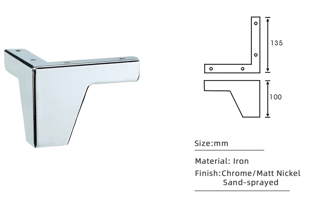 Y shape leg for sofa