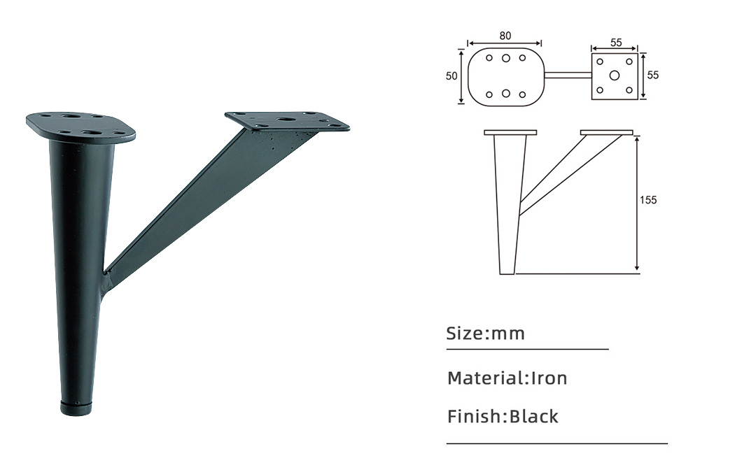 metal bench legs