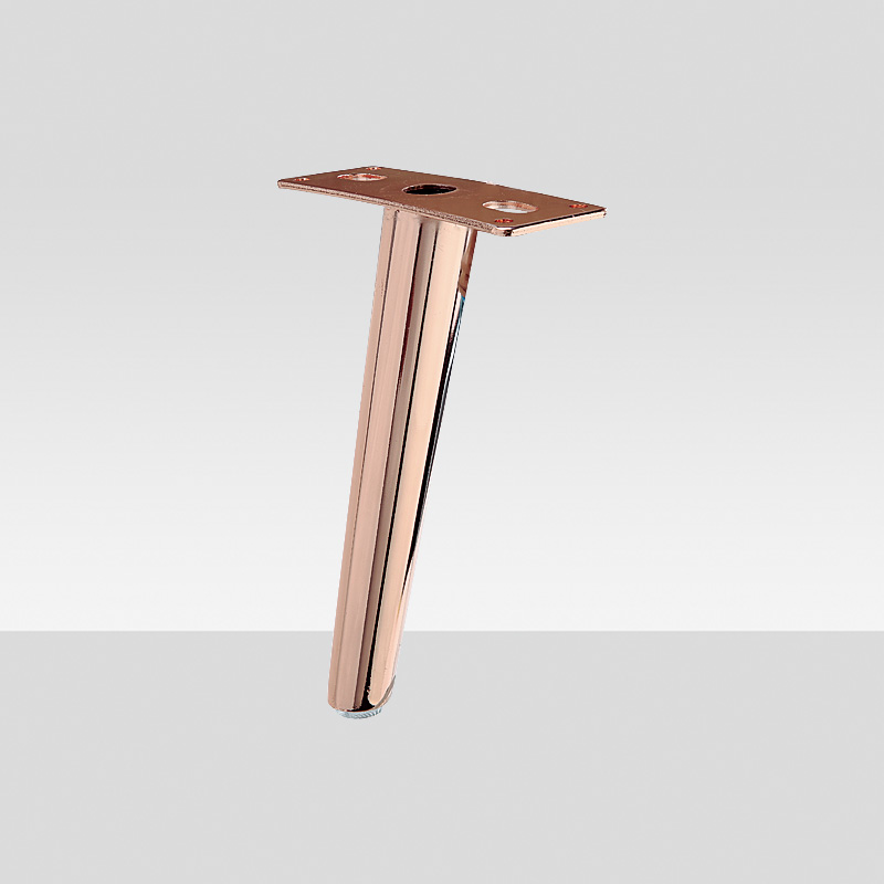 200mm high-grade sofa bed chair cabinet rose gold iron leg part hardware