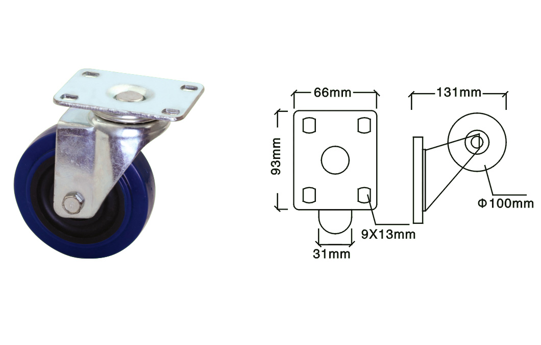 luggage caster wheel