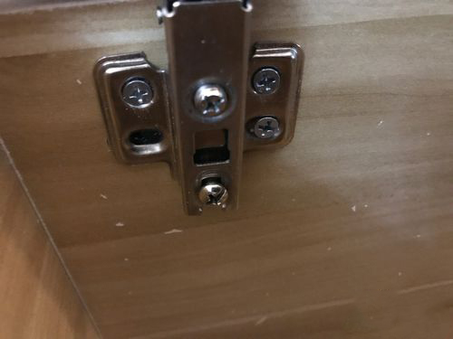 How to install cabinet door hinge