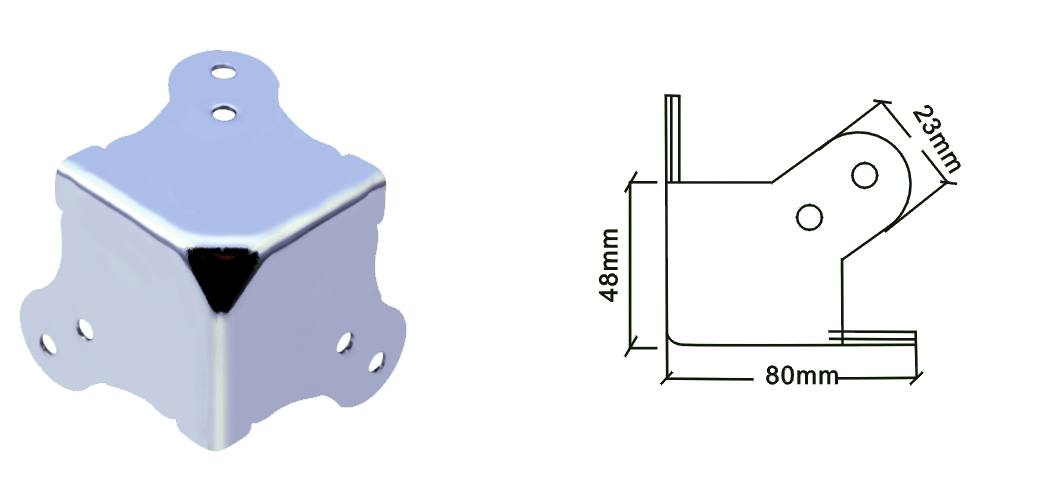 metal flight case corner