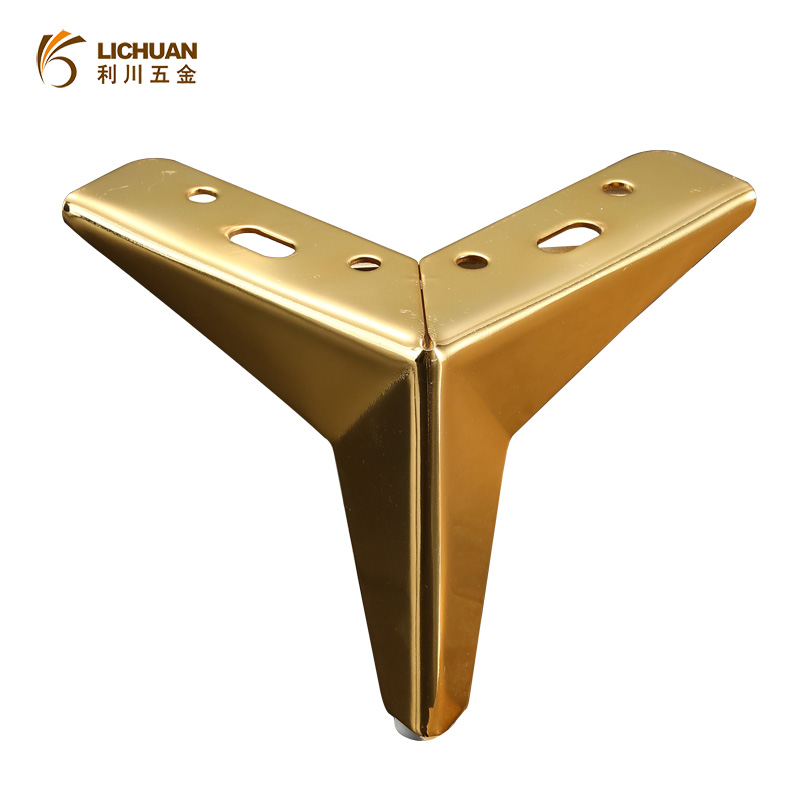 Furniture hardware gold metal sofa leg 14023355