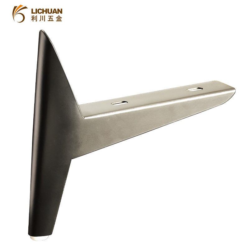 T shape leg iron cabinet sofa hardware leg 14023438