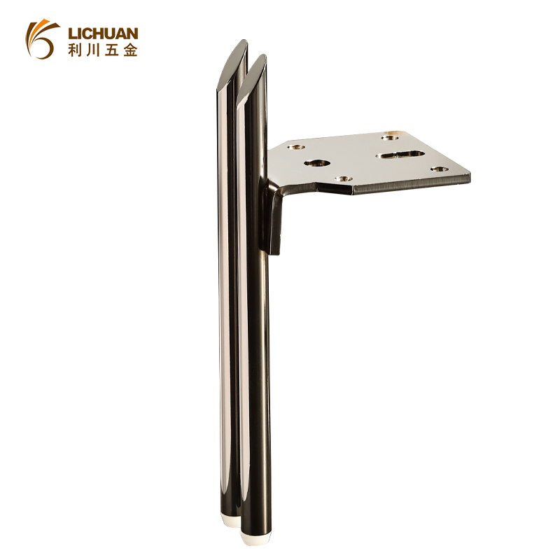 Furniture black iron chrome 150mm bed cabinet legs 14023437