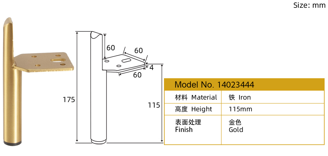 metal legs for furniture